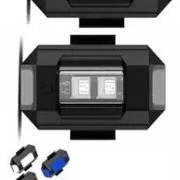LED Light 7 Colors + Flashing Modes for Drone Helmets Bike Aircraft Light 701 Shower Laser Light-image-87