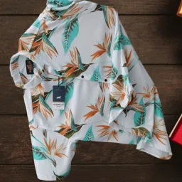 Men Regular Fit Self Design Slim Collar Casual Shirt-image-65