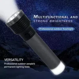 zimork Professional Long Range Torch Strong Metal Body High Power White Led Flashlight Torch image 3