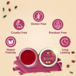 regal essence Lip & Cheek Tint | Blush with Beetroot Extract | Long Lasting, & Matte Finish Lip Stain image 4