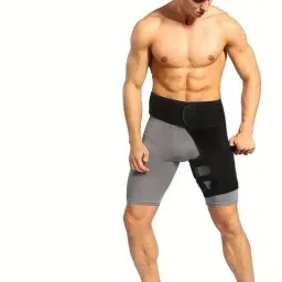 Groin & Thigh Compression Strap for Men and Women – Universal Fit Back / Lumbar Support-image-12