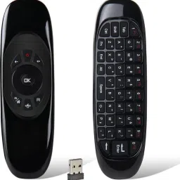 OG X NEXA WITH DEVICE NEXSA Remote 2.4G Wireless Air Mouse Keyboard Remote with Motion Sensing with IR Learning Smart TVs Android TV Boxes Laptops and PCs Windows Mac OS Linux Gaming Consoles Remote Controller image 2