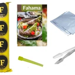 MAGIC COIL PAAN NAWABI FLAVOR CHIMTA FOIL PAPER MOUTH TIP COMBO PAAN NAWABI Hookah Flavor-image-5