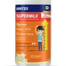SuperMilk Height+ (7-12y Boys), 10g Protein (Creamy Vanilla)-17