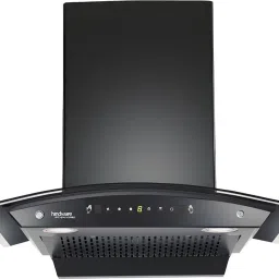 DIVINA 75 | Filter-Less | Powerful Suction | 3 Speed Gesture Control | Auto Clean Wall Mounted Black 1200 CMH Chimney-image-41