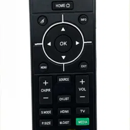 Kishore Traders Compatible Remote Control For Smart Led Tv With WiFi Button Foxsky Smart Led Tv Remote Controller-image-2