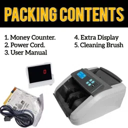 DRMS STORE 2070 Cash/Money Counting Machine With Fake Note Detection (Lcd Display) Note Counting Machine image 3