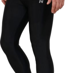 Solid Men Black Tights-image-86