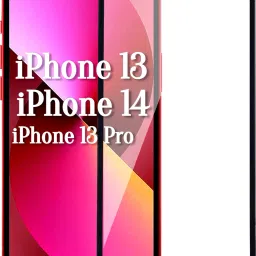 EITANSHA CREATION Edge To Edge Tempered Glass for Apple iPhone 13, Apple iPhone 13 Pro, Apple iPhone 14, Apple iPhone 14 Pro, iPhone 13, iPhone 13 Pro, iPhone 14, iPhone 14 Pro-36