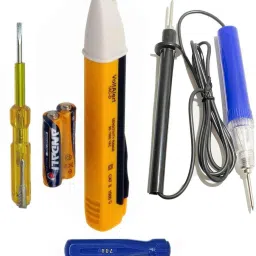 2in1 Screwdriver, Electric Tester, Continuity tester & Voltage tester (Pack of 4 Analog Voltage Tester-14