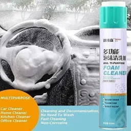 Multipurpose Foam Spray for Car Home Carpet Cover Seat (650ML: Pack Of 2) Foam Vehicle Glass Cleaner-11