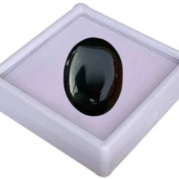 10.00 to 15.00 Ratti Original Black Hakik Stone, Protects Black Magic, Good Luck Agate Stone-image-43