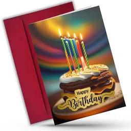 aanyacentric 5.8x8.3inch A5 Size Son Daughter Kid Girl Boy Birthday Gift Printed Greeting Card-picture-25