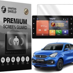 spartan shield Screen Guard for MARUTI SUZUKI CELERIO ZXI+ 2021 FACELIFT 7 INCH | GPS Infotainment Display 9H Touch Screen Guard | Celerio Car Music System Accessories [Not Tempered Glass]-image-22