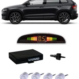 JB485 Silver Car Reverse Parking Sensor with LED Display 4 Sensor J485 Parking Sensor-28