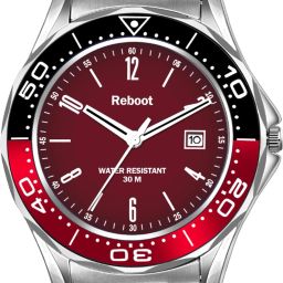 Exclusive 1634 Aquaracer Red Black New Edition By Reboot Analog Watch - For Men RBT3762-RE-SLVR-ANLG-MEN_1634Aqu-image-82