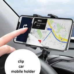 Car Mobile Holder for Clip, Dashboard, Steering-27