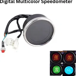 autopowerz 7 Multicolor LCD Screen Digital Speedometer Digital Speedometer image 5