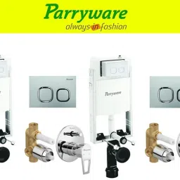 Half Frame Concealed Cistern, with divater body upper espiron set of 2 pic 019 Dual Flush Tank-image-23