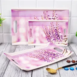 Super fine Melomine Break Resistant serving Tray-12