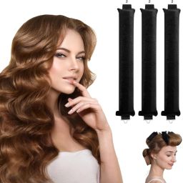 DENFY Heatless Hair Curler, Flexible Curling Rod with Hook Personal Care Appliance Combo-image-40