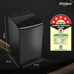 whirlpool 10 kg Fully Automatic Top Load with In-built Heater Grey image 2