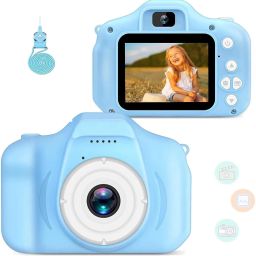Mini Digital Camera for Kids 1080p Video 2-Inch Screen Rechargeable & Portable-23