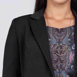 salt attire Women Solid Single Breasted Formal Blazer-picture-25