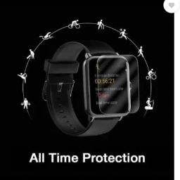 THJDG Impossible Screen Guard for boAt Wave Call 2 Smart Watch with 1.83 HD Display, Advanced BT Calling - Copy image 3