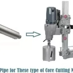 sauran 3 inches Core Pipe for core cutter machine to hole in concrete, marble, granite 3 inches(76mm) Diamond Core Pipe for Core Cutting image 4