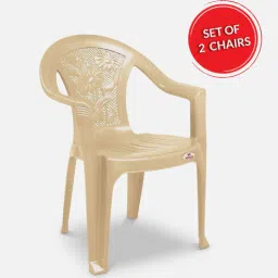 nilkamal CHR2060 Plastic Chair in Marble Beige , Set of 2-picture-15