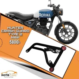 Crash Guard for RE HUNTER 350 With Sliders-0