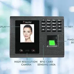 timeoffice FACE ATTENDACE MACHINE WITH WI-FI (FACCE+ FINGER+CARD) Access Control, Time & Attendance image 2
