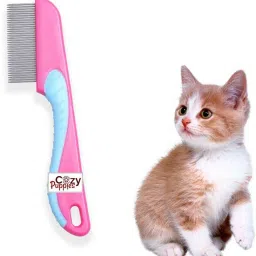 Amazing Stainless Metal Flea Comb for Pets Grooming Comfortable to Use Dogs, Cats, Rabbit Fur Detangling Tool Flea and Tick Prevention for Animals, Flea Treatment Flea Prevention Basic Comb for Bird, Dog, Hamster, Miniature Pig, Guinea Pig, Dog & Cat, Rabbit, Mouse-image-42