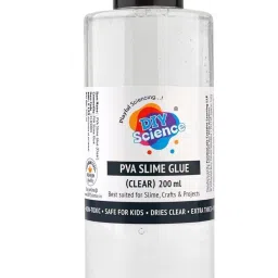 Premium Pva Slime Glue - Clear (200Ml) Super Clear|Great For Slime And Craft-0