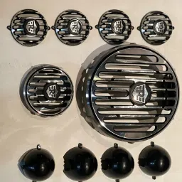 Tail Lamp, Indicator (Diamond) Bike Headlight Grill-image-5