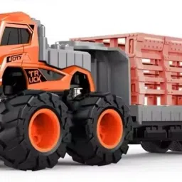 1:43 Truck Diecast Alloy Animal Transport Truck Toys with Friction Toy for Kids-image-33
