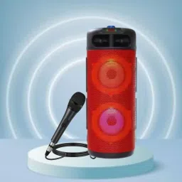 FRONY Bluetooth Party Speaker With Mic, AUX/USB Upto 7 Hrs Playback With Deep BassF419 40 W Bluetooth Party Speaker-picture-17