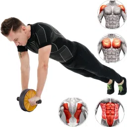 activex AbPlus Wheel Roller,Home workout abroller for Abdominal & Core Strength Training Ab Exerciser image 4