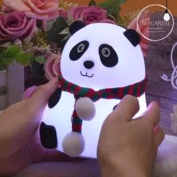 Silicone Panda Rechargeable Led Table Lamp/Night Light for Baby Kids Night Lamp-picture-11