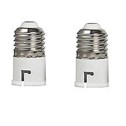 Areezo E27 to B22 Bulb Holder Converter Adapter – Compatible with E27 Screw Bulbs to B22 Pin Fitting for Easy Conversion (Pack Of 1) image 2