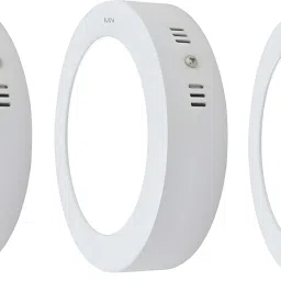 LED 9 Watts Round Surface Down Light, Pack of 3, Cool White Recessed Ceiling Lamp-38