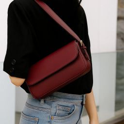 Maroon Women Shoulder Bag MAROON-SIDEBUCKLE Fancy Shoulder Bag for Women/Girls-image-66