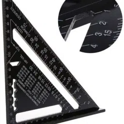 Aluminum Alloy Double Side 90 Degree Right Angle Triangle Tri-Square-22
