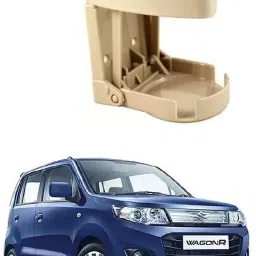 Stylish Car Glass/ Cup/ Bottle Holder 1pcs Beige Colour for MarutiWagonrStingray Car Bottle Holder-19