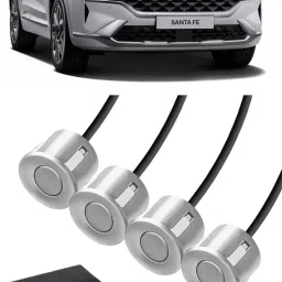 VS194 Silver Car Reverse Parking Sensor with LED Display 4 Sensor V194 Parking Sensor-image-14