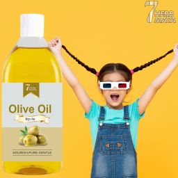 Baby Hair Oil with Olive Oil for Scalp Hydration, Nourishment and Massage Hair Oil-image-34