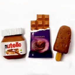 chocolate collection (chocolate bar, Choco spread, Choco bar ) miniature food 3D fridge magnet best souvenir gift 100% made in india Fridge Magnet, Door Magnet, Magnetic Paper Holder, Kitchen Organiser Magnet, Multipurpose Office Magnets Pack of 3-25