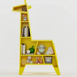boingg! - a happy start Melman Kids Bookshelf in Yellow Colour-picture-24