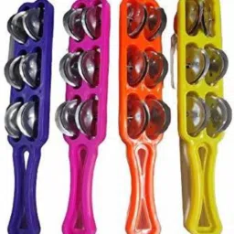 Plastic Taal Kanjira/Kartal/jikha Musical Instrument pack of 4 Kartal Instrument-25